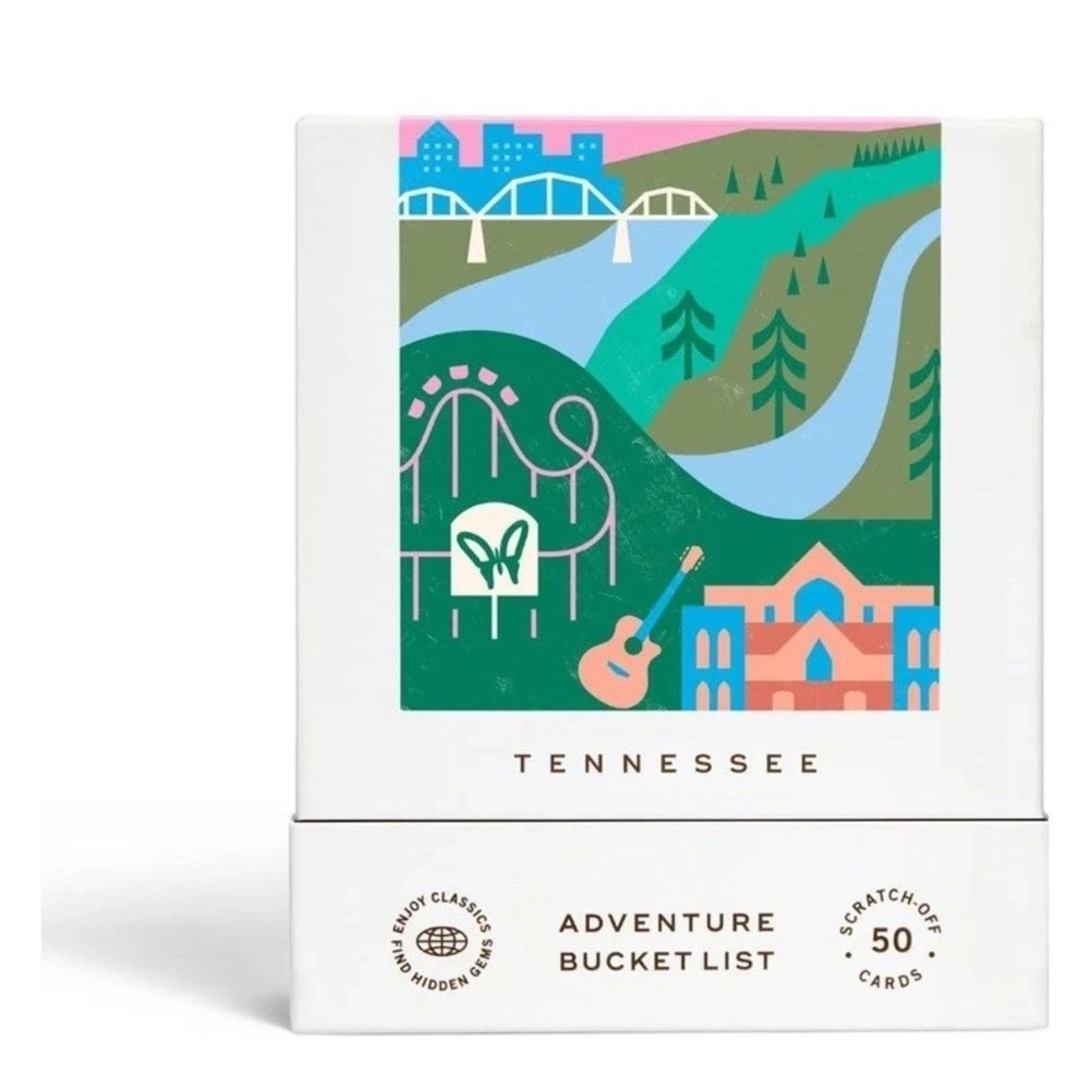 Tennessee Adventure Bucket List: Unique Travel Gift with 50 Scratch-Offs New